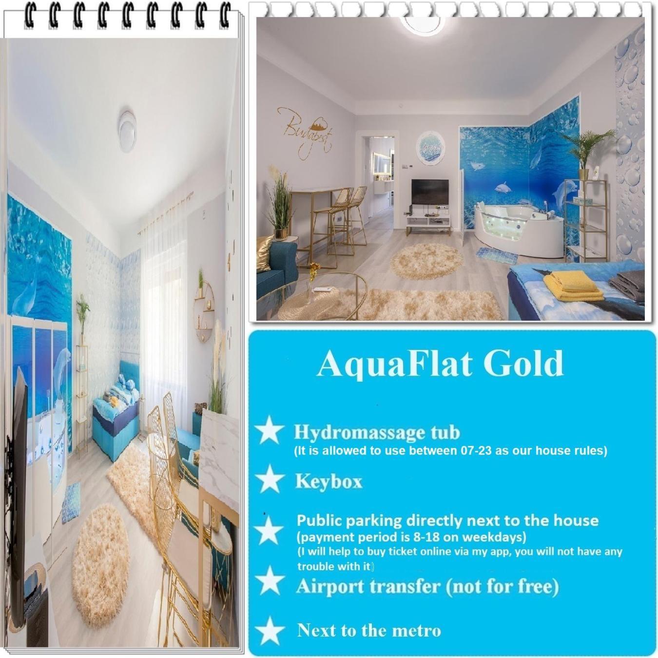 Aquaflat Gold Apartment Budapesta Exterior foto